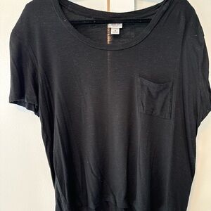 Classic Black Women's Short Sleeve Tee